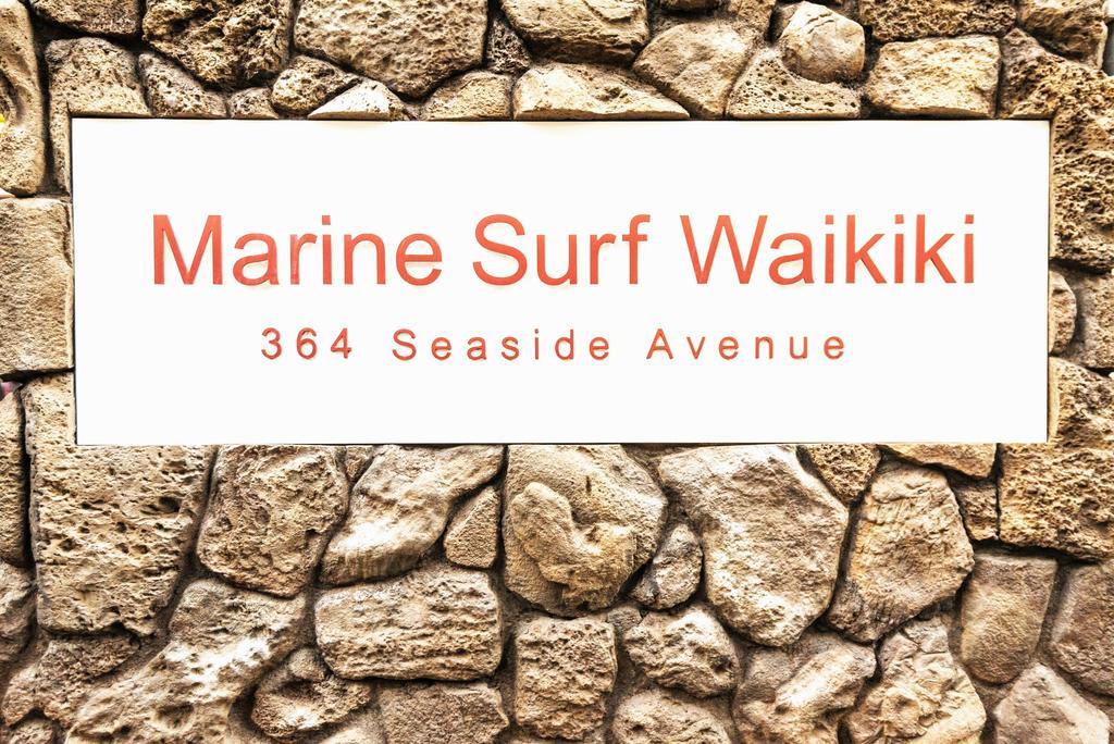 Waikiki Place Studios At The Marine Surf Waikiki Honolulu Kültér fotó
