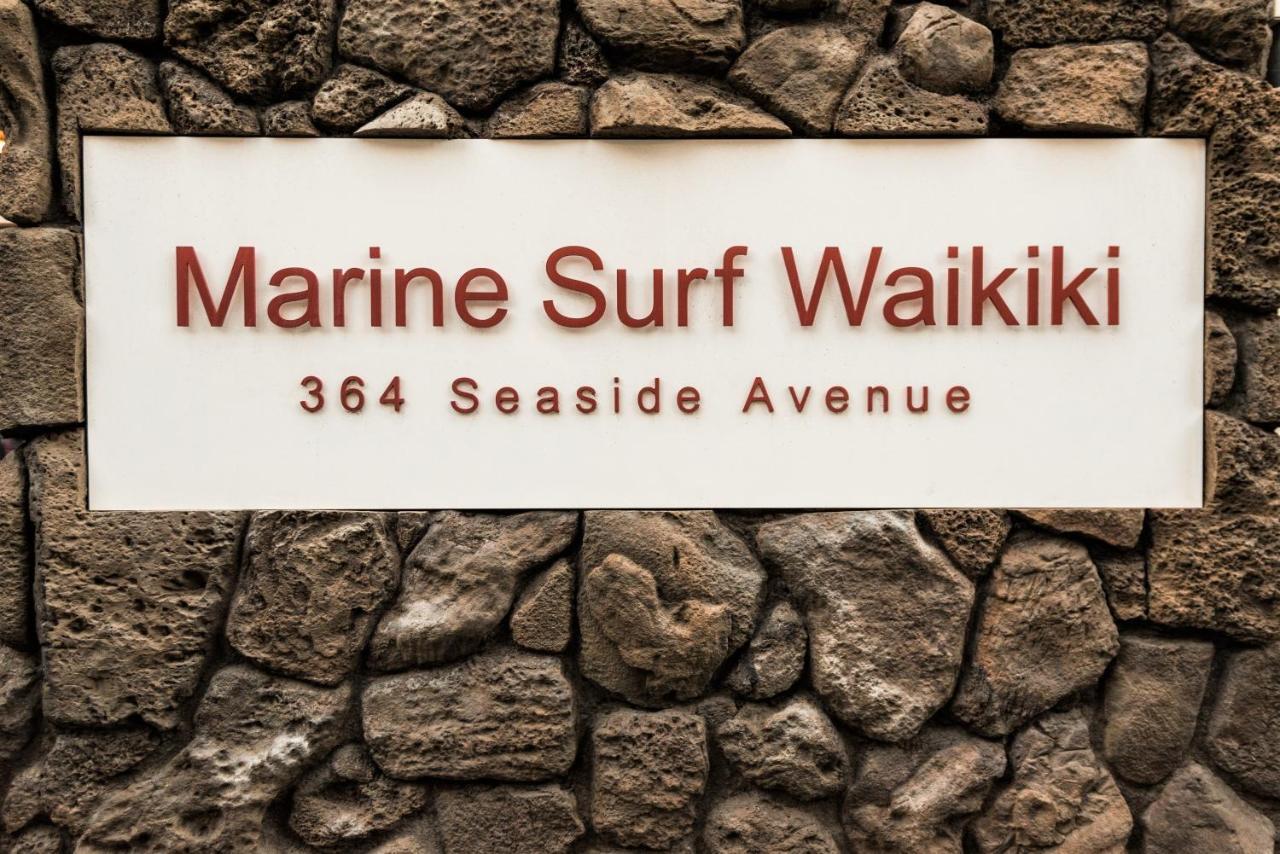 Waikiki Place Studios At The Marine Surf Waikiki Honolulu Kültér fotó